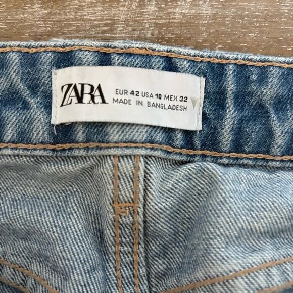 ZARA high waisted jeans sz 32 - Picture 4 of 5